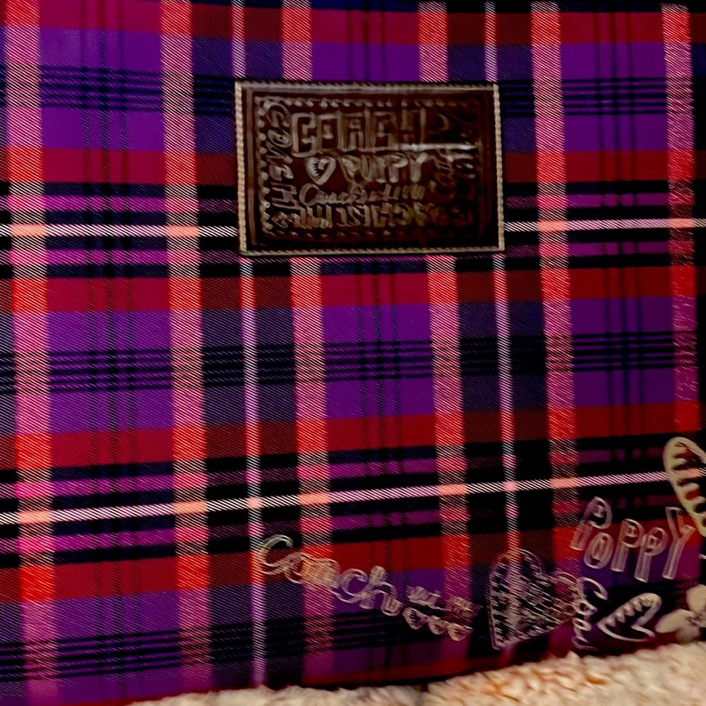 Coach laptop case